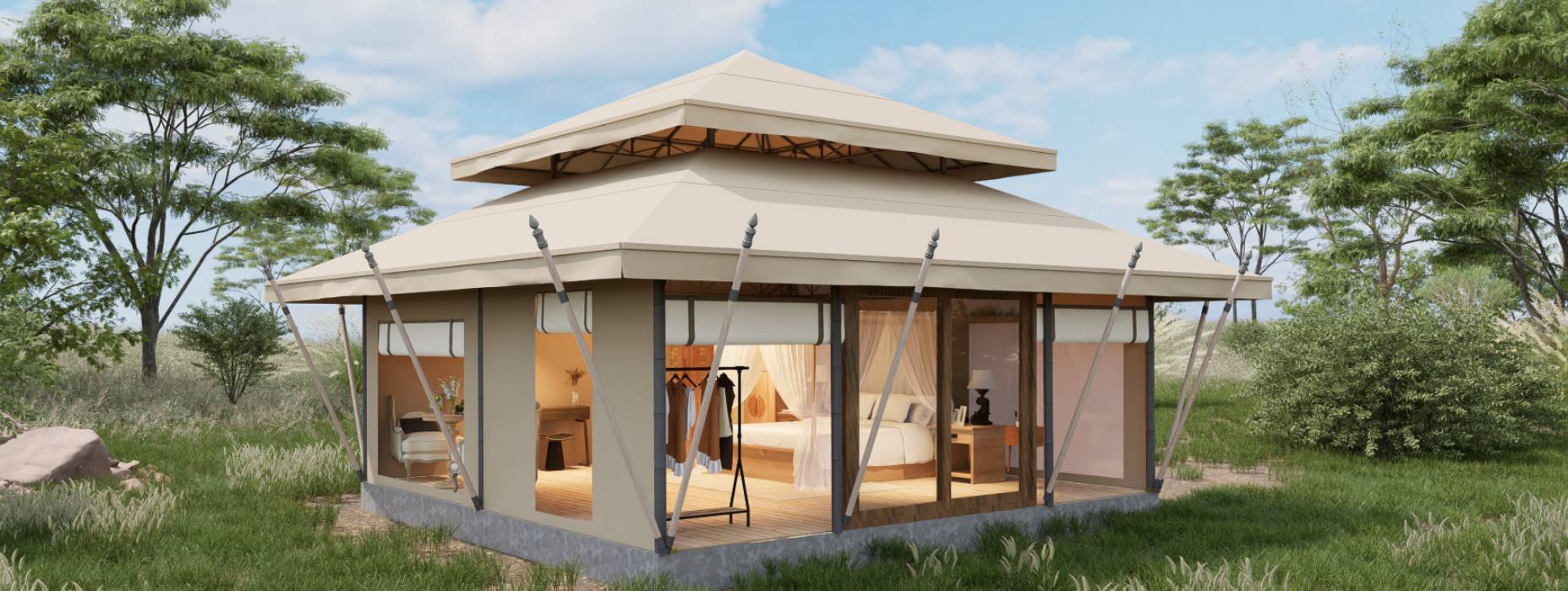 瑞丽市户外野奢帐篷